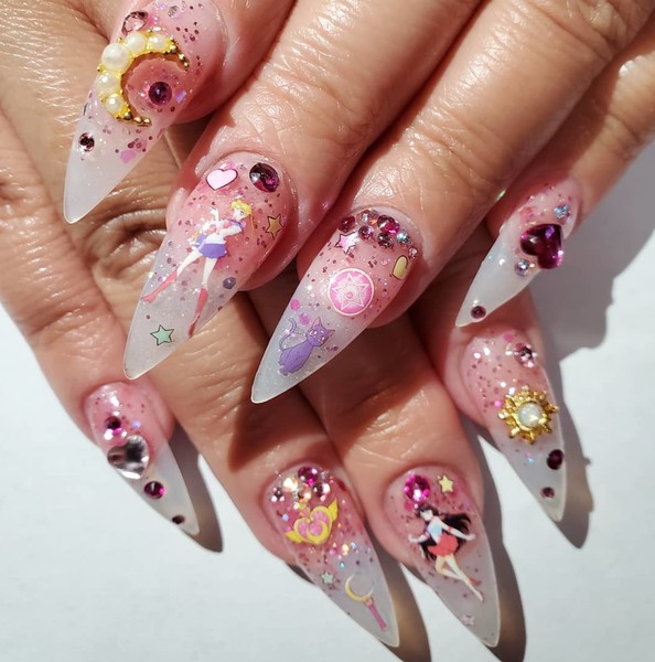 Nail Art Sailor Moon
