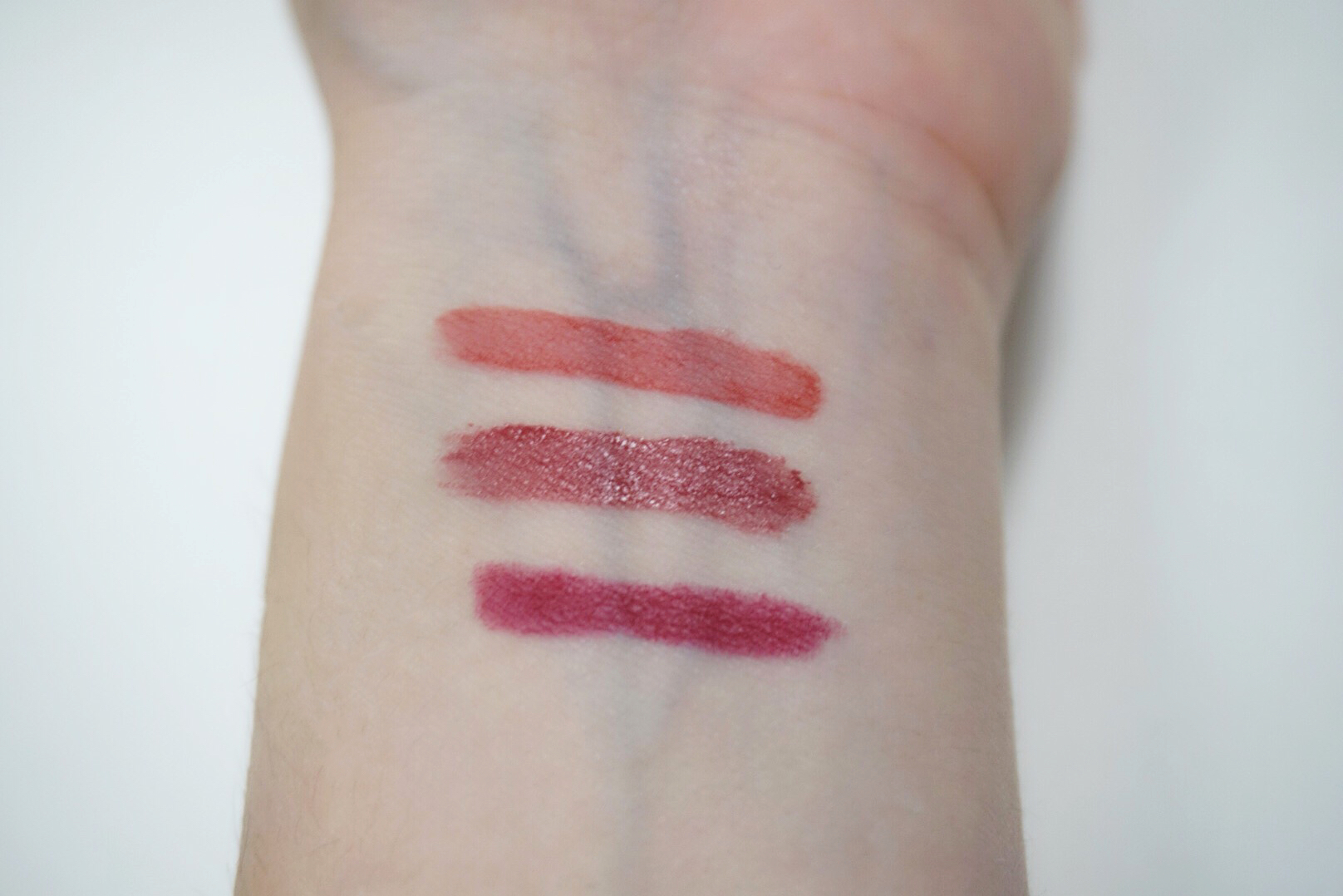 Review Let's compare 3 Japanese matte lipsticks in fall colors! nomakenolife The Best Korean